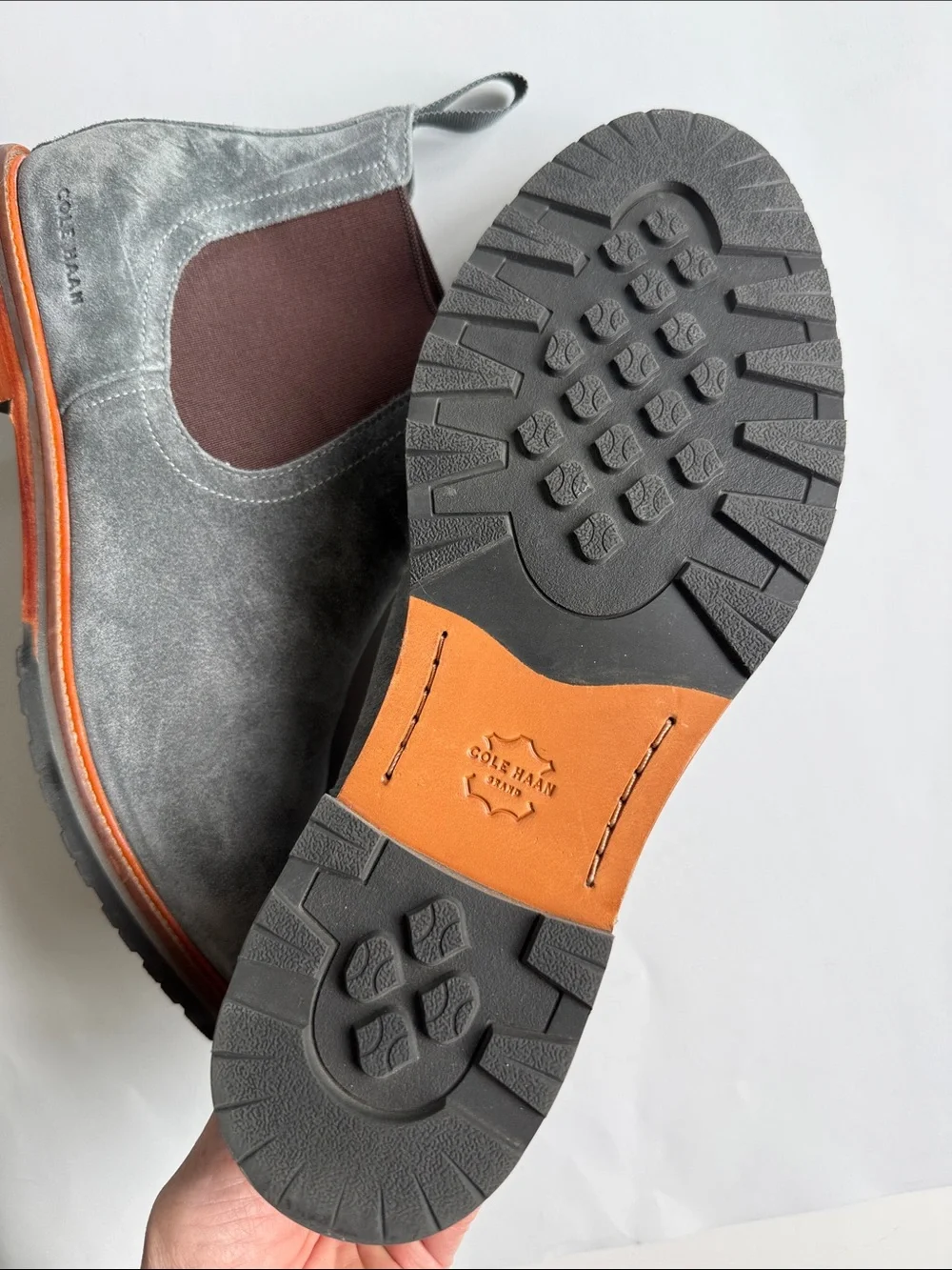 Cole Haan Suede Berkshire Chelsea Boot Size 12